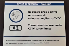 CARTELLO VIDEOSORVEGLIANZA